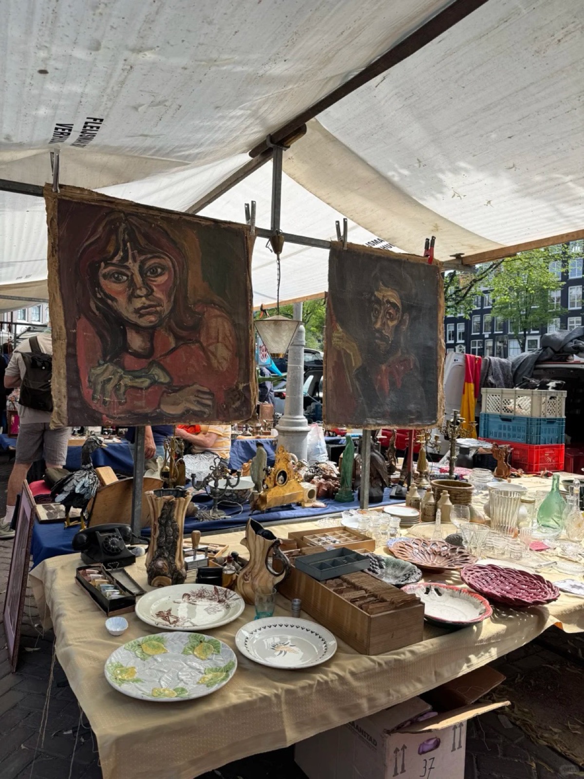Noordermarkt in Amsterdam